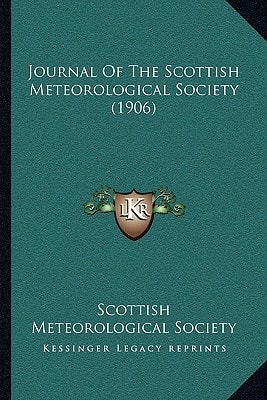 Journal Of The Scottish Meteorological Society (1906)