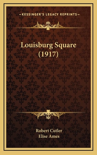 Louisburg Square (1917)