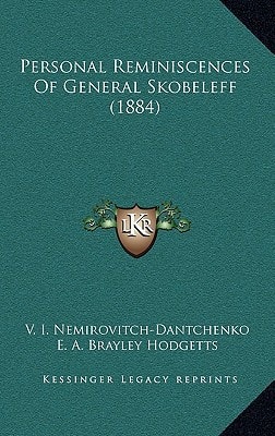 Personal Reminiscences Of General Skobeleff (1884)