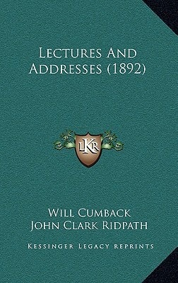 Lectures And Addresses (1892)