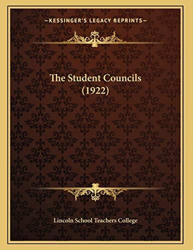 The Student Councils (1922)
