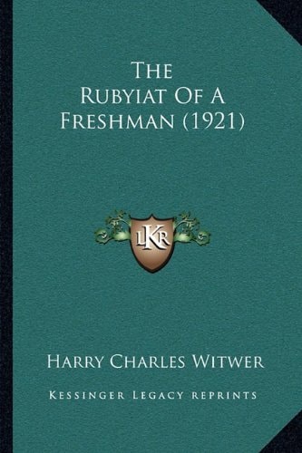 The Rubyiat Of A Freshman (1921)