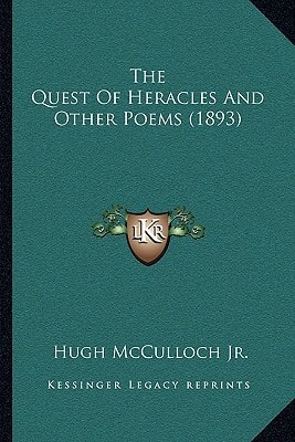 The Quest Of Heracles And Other Poems (1893)
