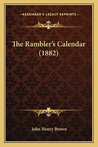 The Rambler's Calendar (1882)