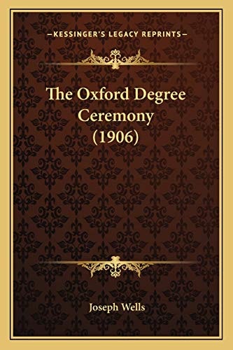 The Oxford Degree Ceremony (1906)