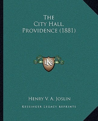 The City Hall, Providence (1881)