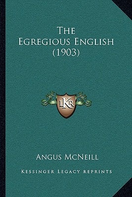 The Egregious English (1903)