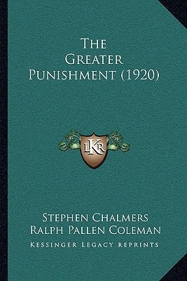 The Greater Punishment (1920)