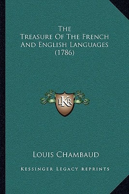 The Treasure Of The French And English Languages (1786)