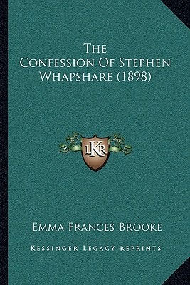 The Confession Of Stephen Whapshare (1898)