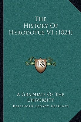 The History Of Herodotus V1 (1824)