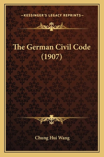 The German Civil Code (1907)