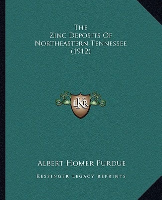 The Zinc Deposits Of Northeastern Tennessee (1912)