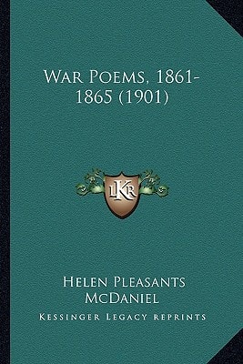 War Poems, 1861-1865 (1901)