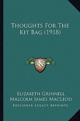 Thoughts For The Kit Bag (1918)
