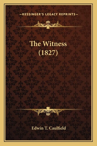 The Witness (1827)