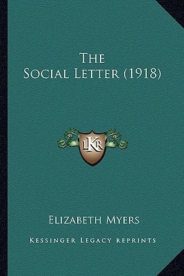 The Social Letter (1918)