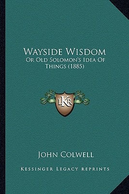 Wayside Wisdom: Or Old Solomon's Idea Of Things (1885)