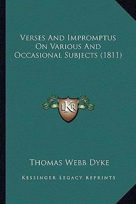 Verses And Impromptus On Various And Occasional Subjects (1811)