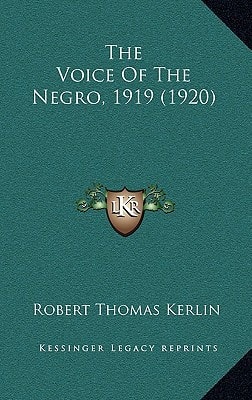 The Voice Of The Negro, 1919 (1920)