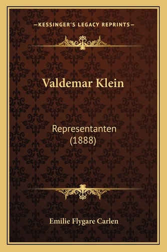 Valdemar Klein: Representanten (1888)