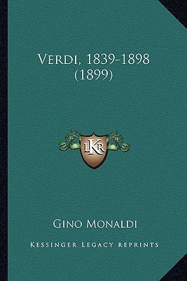 Verdi, 1839-1898 (1899)