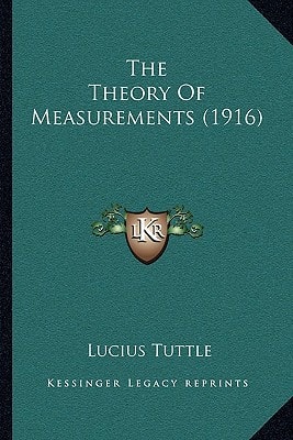 The Theory Of Measurements (1916)