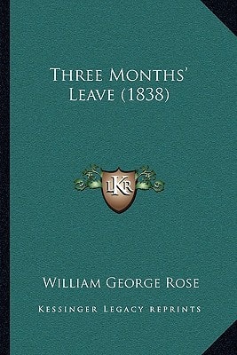 Three Months' Leave (1838)