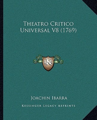 Theatro Critico Universal V8 (1769)