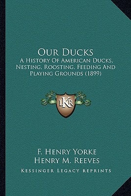 Our Ducks: A History Of American Ducks, Nesting, Roosting, Feeding And Playing Grounds (1899)