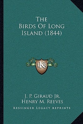 The Birds Of Long Island (1844)