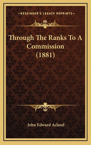 Through The Ranks To A Commission (1881)