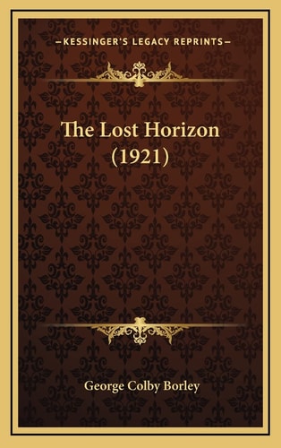 The Lost Horizon (1921)