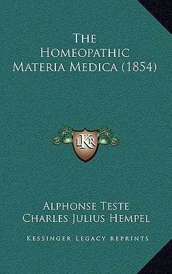 The Homeopathic Materia Medica (1854)