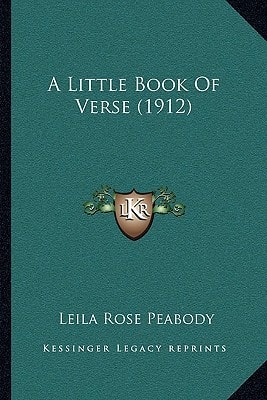 A Little Book Of Verse (1912)