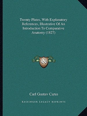 Twenty Plates, With Explanatory References, Illustrative Of An Introduction To Comparative Anatomy (1827)