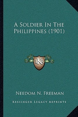 A Soldier In The Philippines (1901)