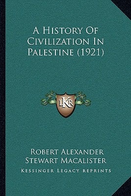 A History Of Civilization In Palestine (1921)