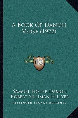 A Book Of Danish Verse (1922)