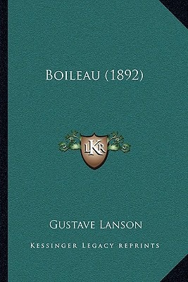Boileau (1892)