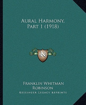 Aural Harmony, Part 1 (1918)
