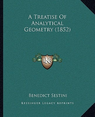 A Treatise Of Analytical Geometry (1852)