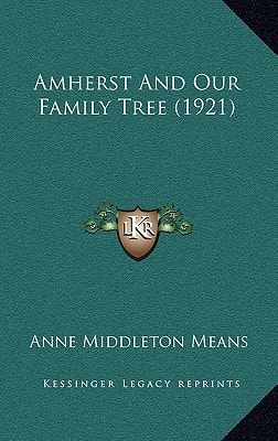 Amherst And Our Family Tree (1921)