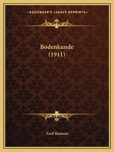 Bodenkunde (1911)