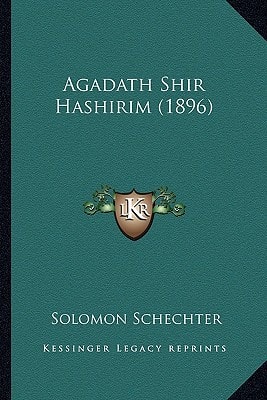 Agadath Shir Hashirim (1896)