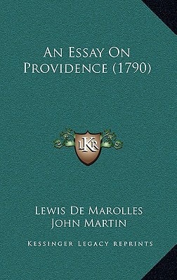 An Essay On Providence (1790)