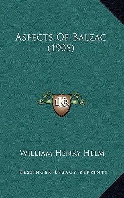 Aspects Of Balzac (1905)
