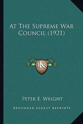 At The Supreme War Council (1921)