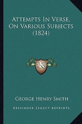 Attempts In Verse, On Various Subjects (1824)