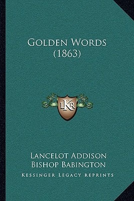 Golden Words (1863)